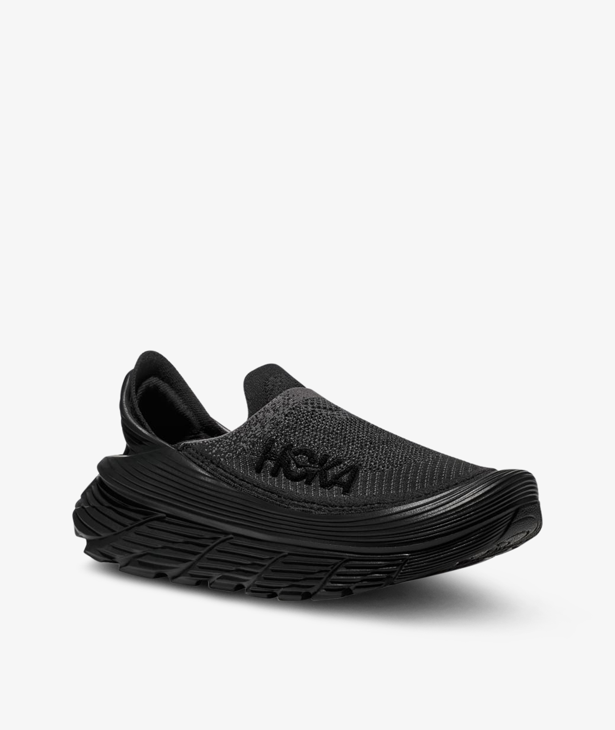 Norse Store | Shipping Worldwide - HOKA One One Restore TC U - Black/Black