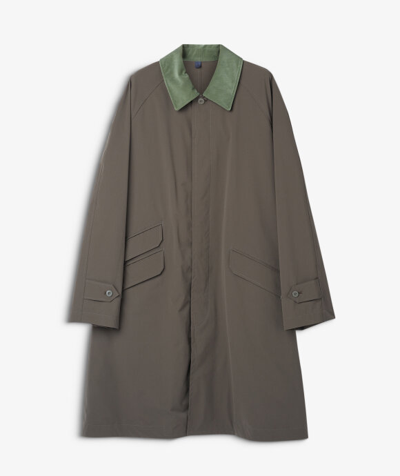 TS(S) - Fly Front Raglan Sleeve Coat