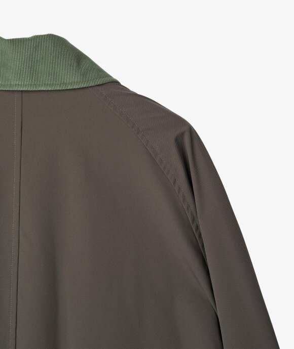 TS(S) - Fly Front Raglan Sleeve Coat