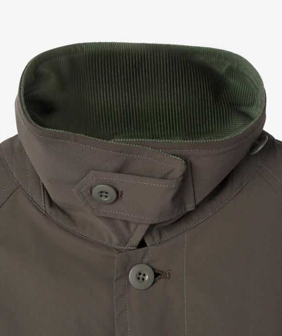 TS(S) - Fly Front Raglan Sleeve Coat