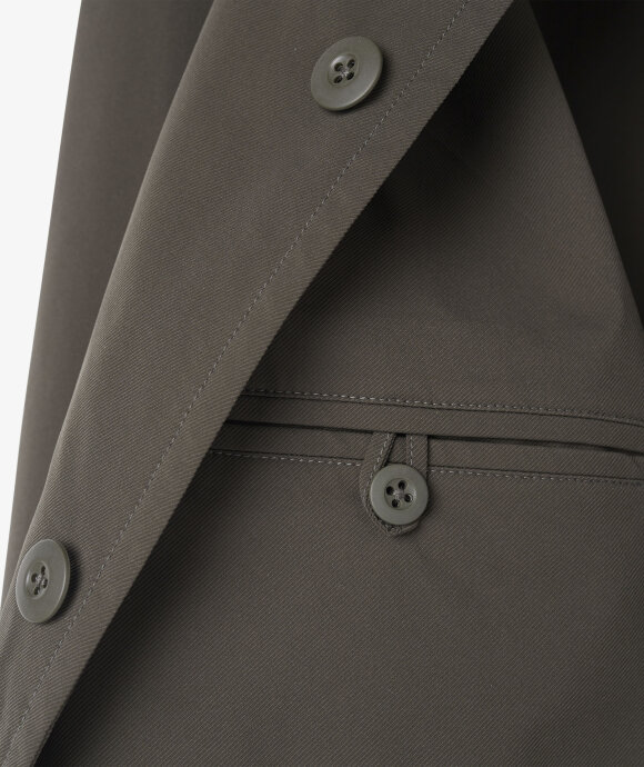 TS(S) - Fly Front Raglan Sleeve Coat