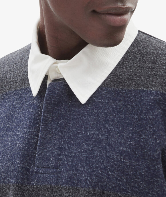 Norse Projects - Ruben Brushed Jersey Rugby LS Polo