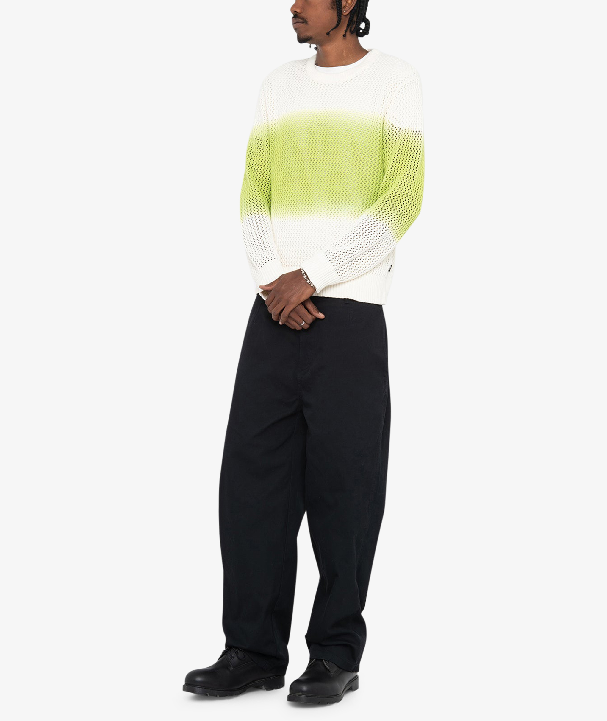 ☆23AW☆STUSSY IST CREW PIGMENT DYED (STUSSY/ニット