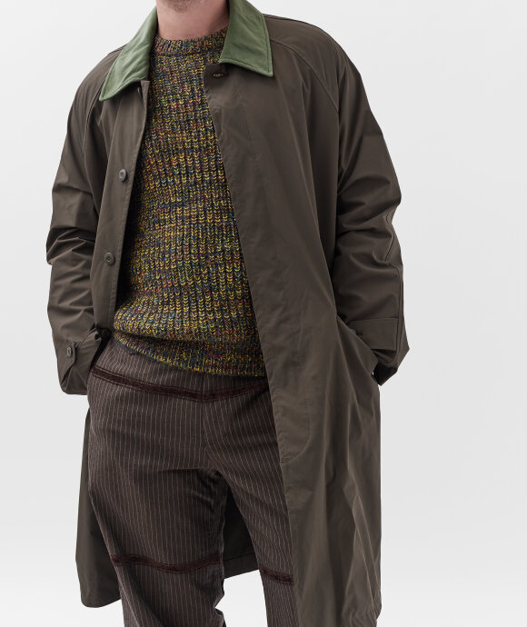 TS(S) - Fly Front Raglan Sleeve Coat