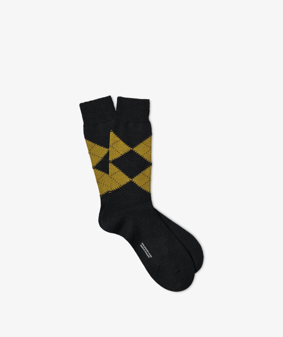Margaret Howell - Two Colour Argyle Sock