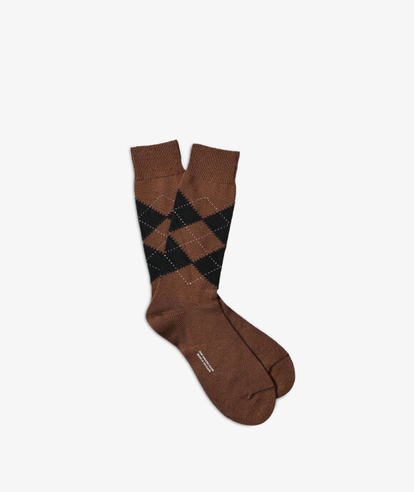 Margaret Howell - Two Colour Argyle Sock