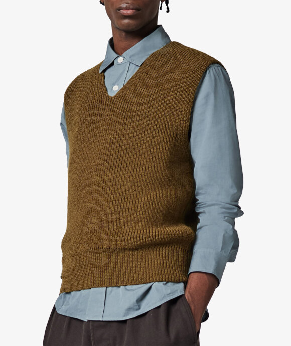 Margaret Howell - MHL Chunky Ribbed Slipover