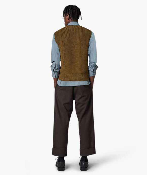 Margaret Howell - MHL Chunky Ribbed Slipover