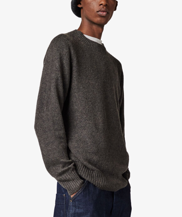Margaret Howell - Saddle Crew Camel Hair Sweater