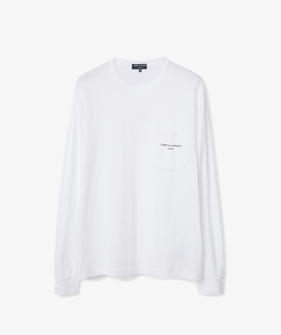 Comme Des Garcons Homme - Pocket Logo Tee