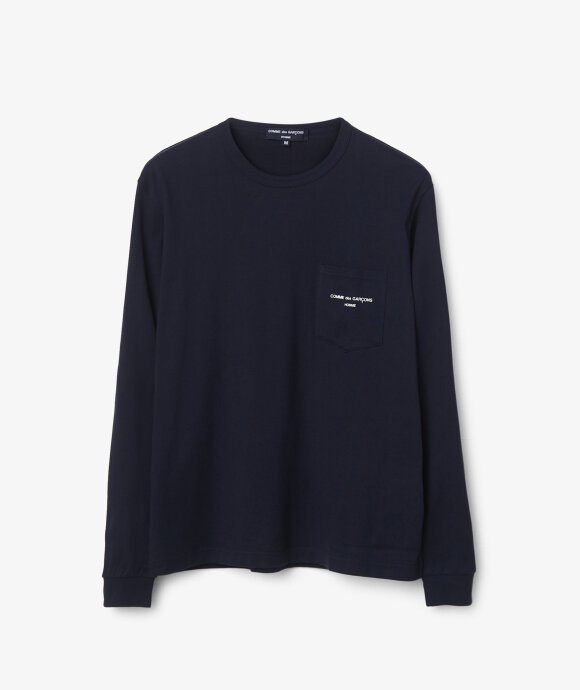 Comme Des Garcons Homme - Pocket Logo Tee