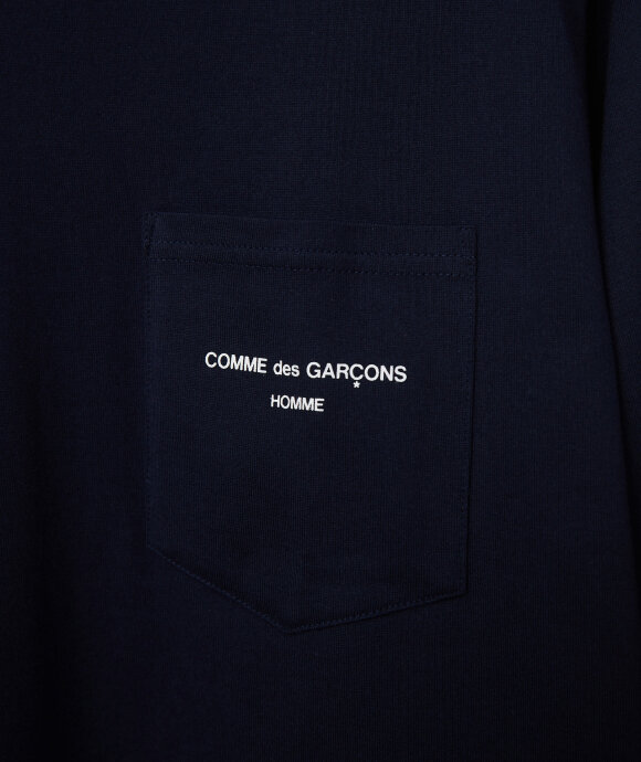 Comme Des Garcons Homme - Pocket Logo Tee