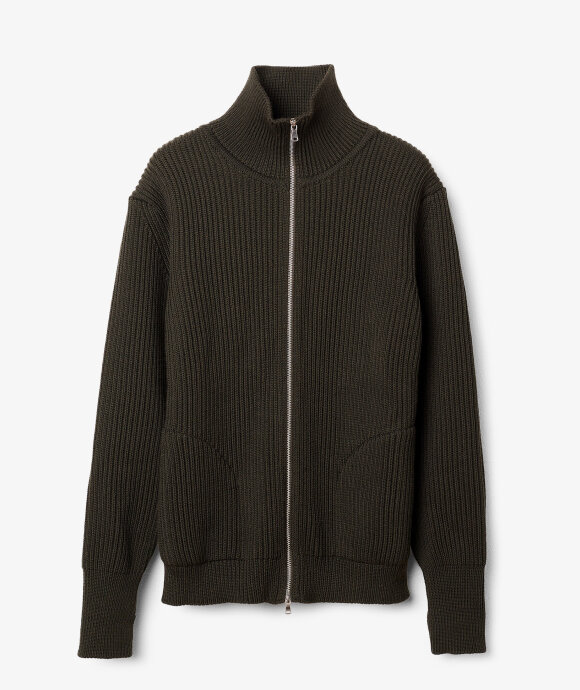 Andersen-Andersen - Navy Full-Zip Pockets