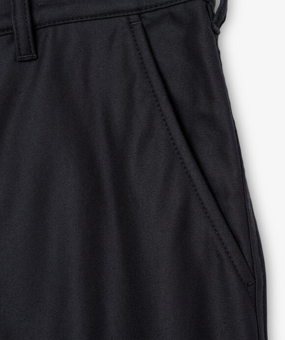Norse Store Shipping Worldwide Comme Des Garcons Homme Classic Chino Pant Black