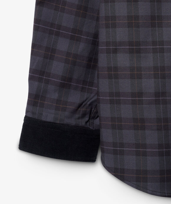 Comme Des Garcons Homme - Plaid Corduroy Collar Shirt