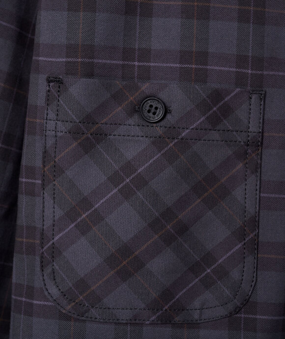 Comme Des Garcons Homme - Plaid Corduroy Collar Shirt