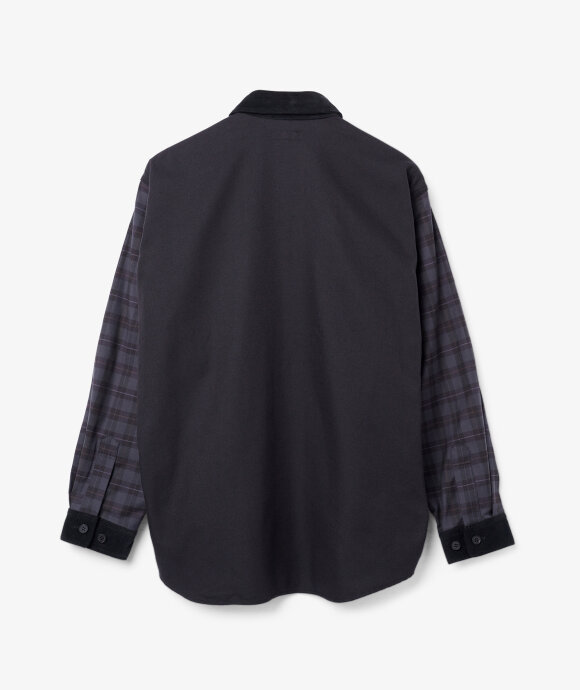 Comme Des Garcons Homme - Plaid Corduroy Collar Shirt