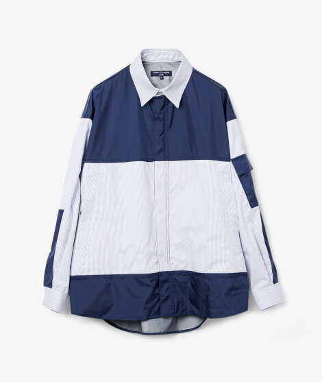 Comme Des Garcons Homme - Water resistant Patchwork Overshirt