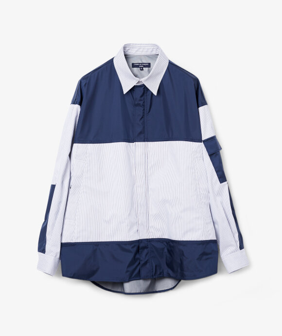 Comme Des Garcons Homme - Water resistant Patchwork Overshirt