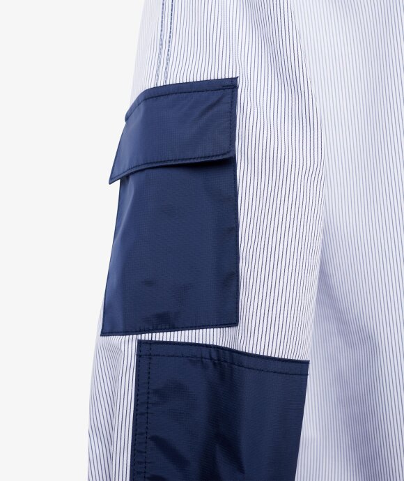 Comme Des Garcons Homme - Water resistant Patchwork Overshirt