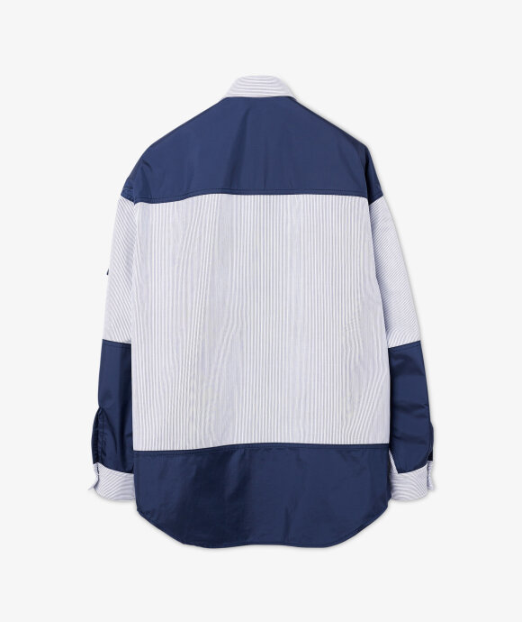 Comme Des Garcons Homme - Water resistant Patchwork Overshirt