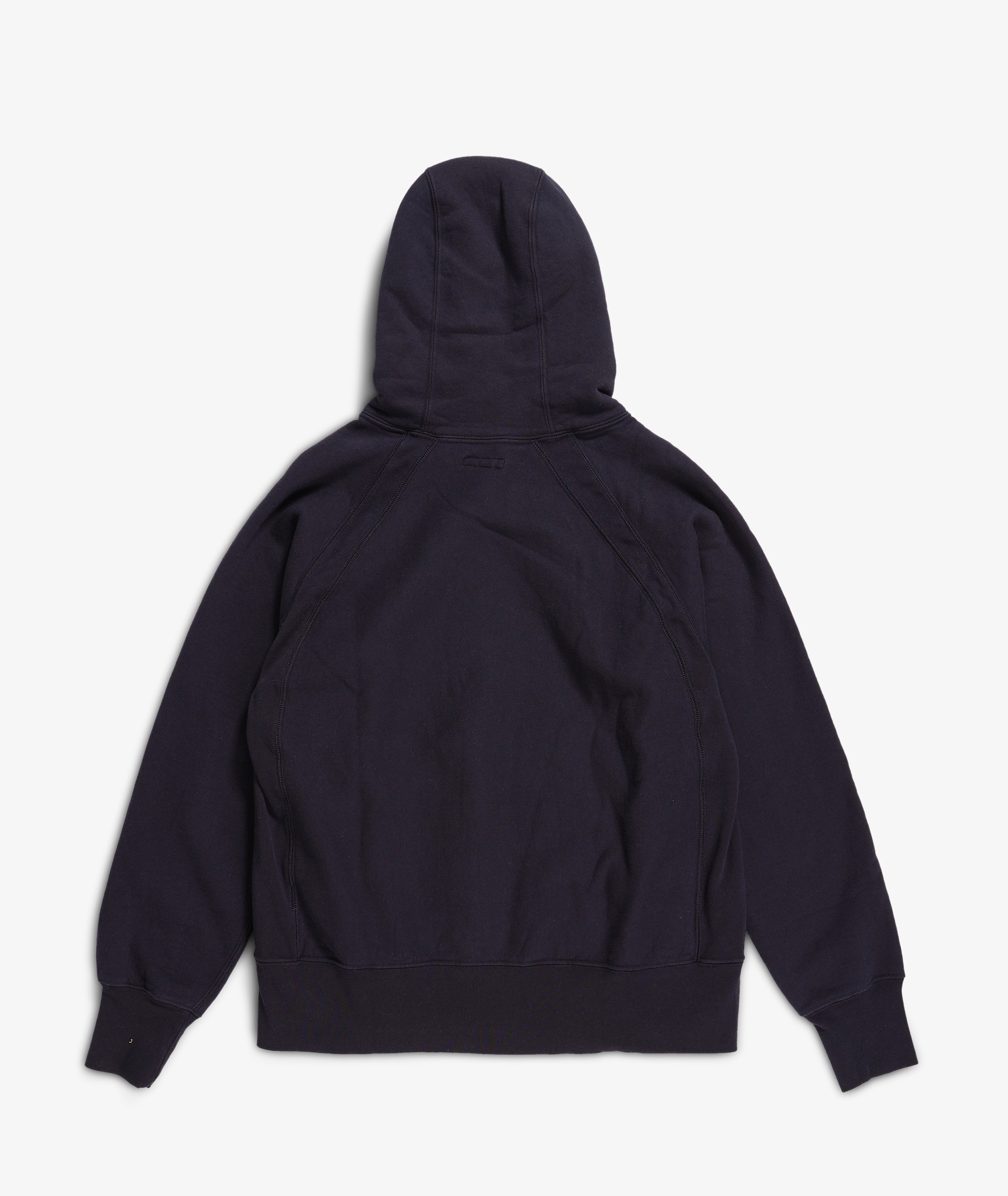 Engineered Garments Wool Hooded Interliner, Charcoal Shaggy Knit