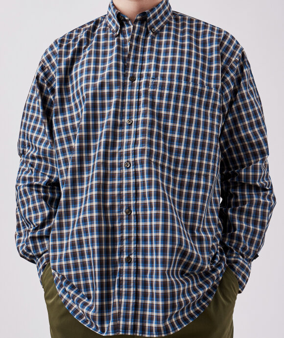 Daiwa - Tech Button Down Plaid Shirt L/S