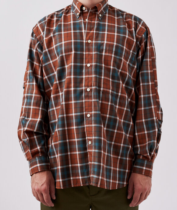 Daiwa - Tech Button Down Tartan Shirt L/S