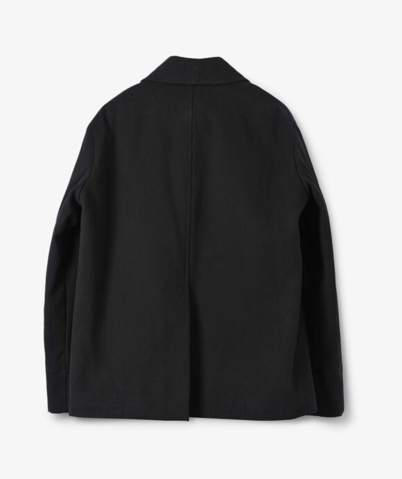 Margaret Howell - Offset Placket Moleskin Coat