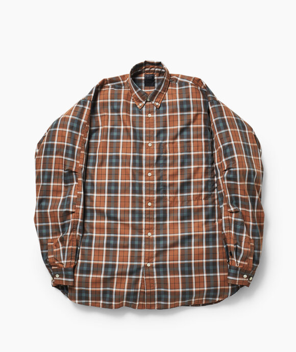 Norse Store | Shipping Worldwide - Daiwa Tech Button Down Tartan Shirt ...