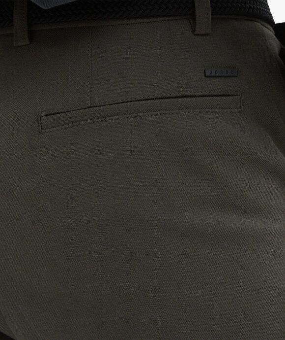 Norse Projects - Benn Relaxed Cotton Wool Twill Pleated Trouser