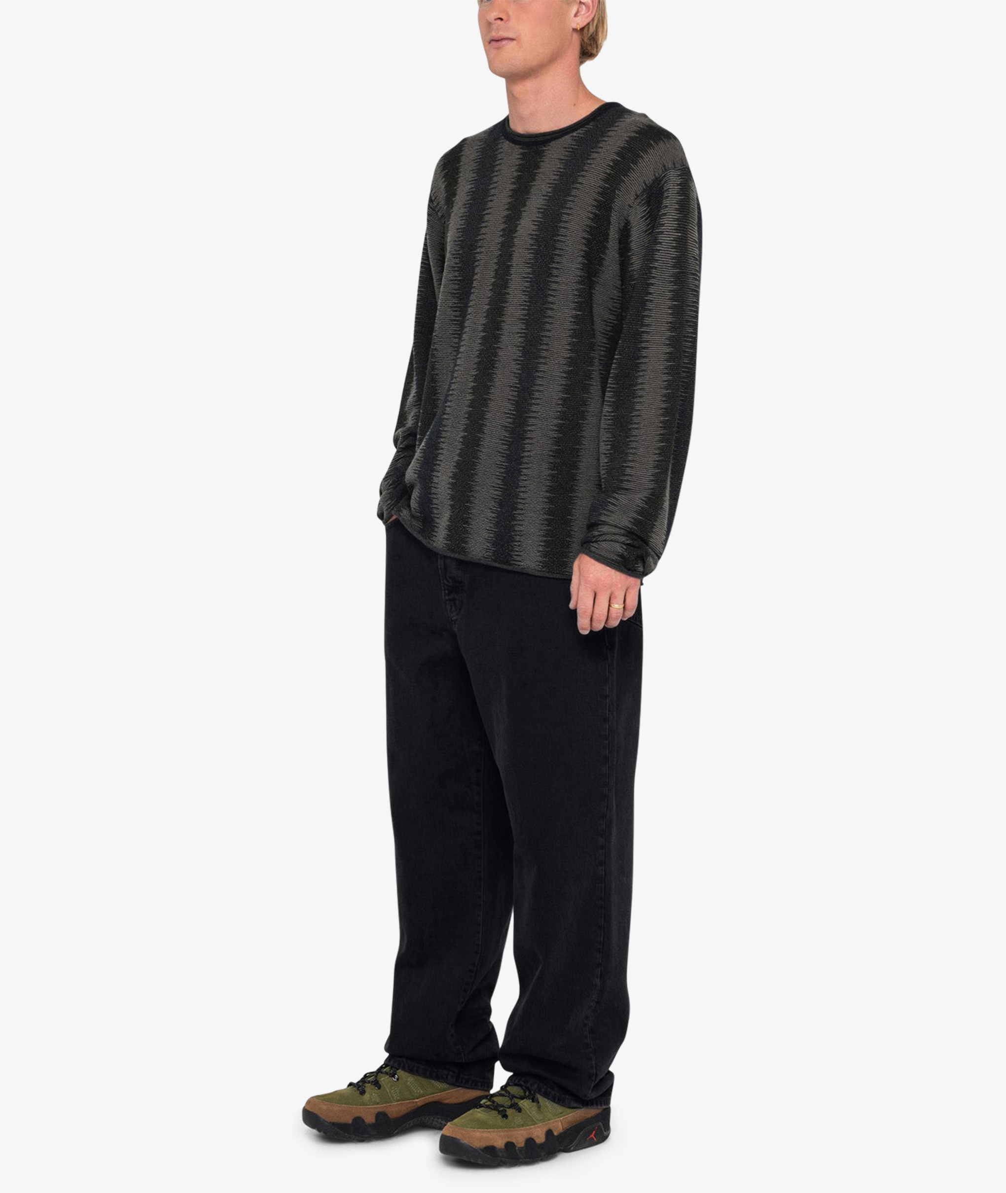 Norse Store   Shipping Worldwide   Stüssy Shadow Stripe Sweater