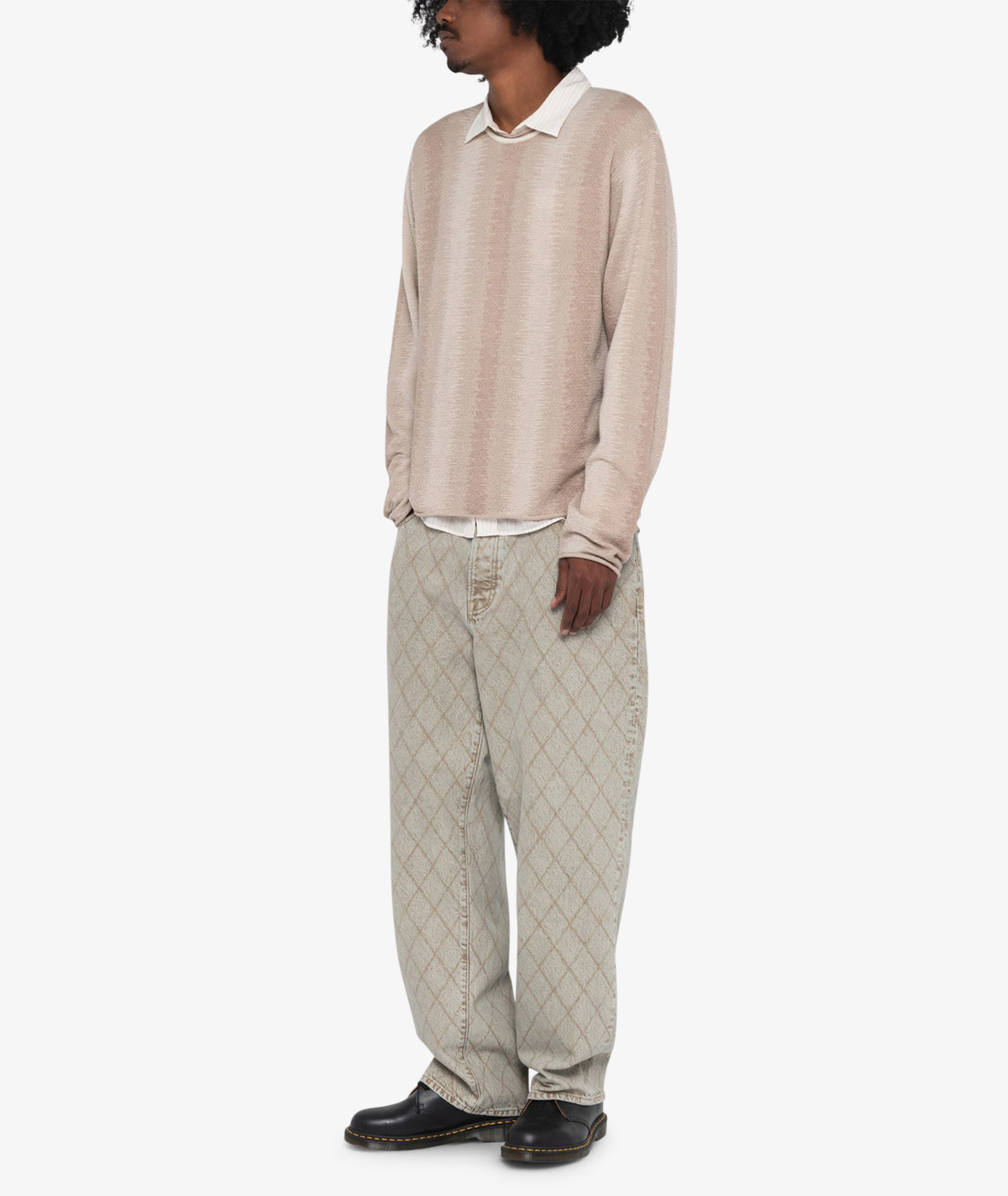 Norse Store Shipping Worldwide St ssy Shadow Stripe Sweater