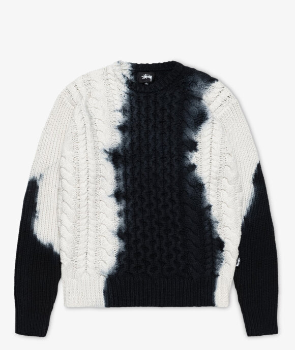 Stüssy - Tie Dye Fisherman Sweater