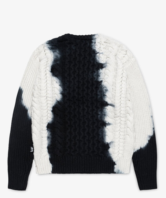 Stüssy - Tie Dye Fisherman Sweater
