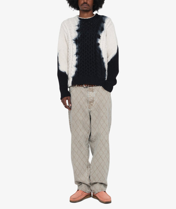 Stüssy - Tie Dye Fisherman Sweater