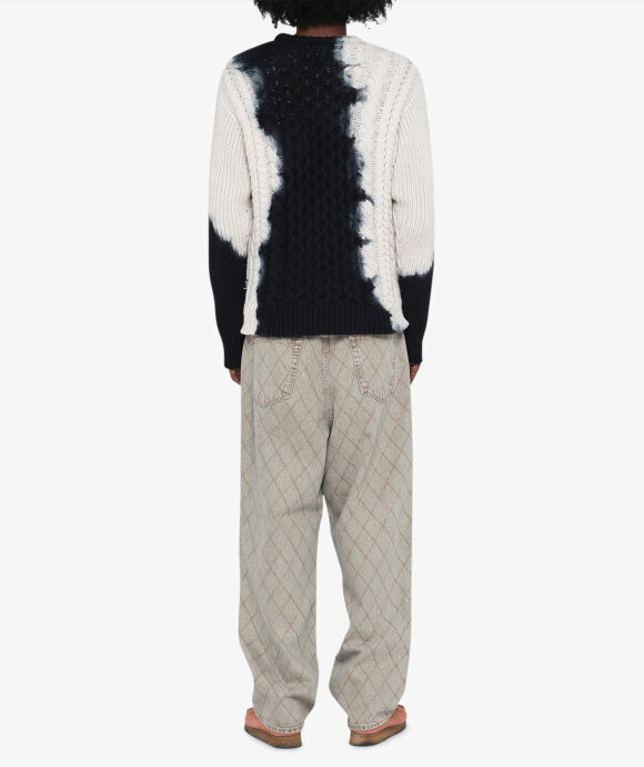 Stüssy - Tie Dye Fisherman Sweater
