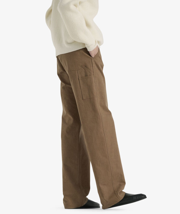 Auralee - Washed Heavy Canvas Pants