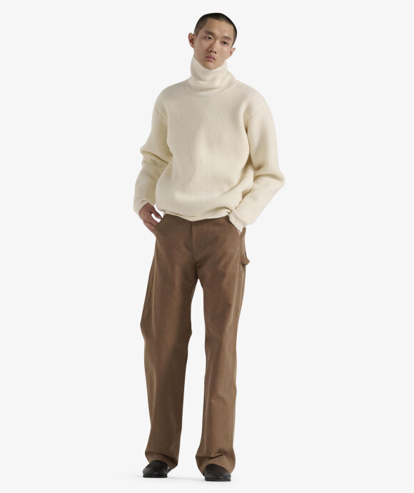 Auralee - Washed Heavy Canvas Pants