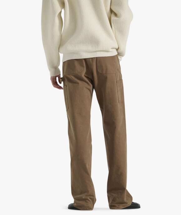 Auralee - Washed Heavy Canvas Pants