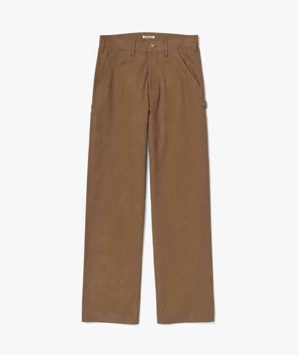 Auralee - Washed Heavy Canvas Pants