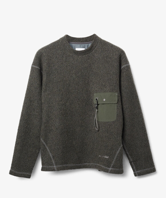 And Wander - Re Wool JQ Crew Neck