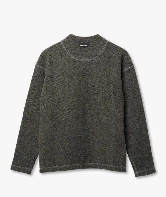 And Wander - Re Wool JQ Crew Neck