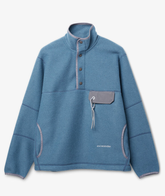 And Wander - Wool Fleece Pullover