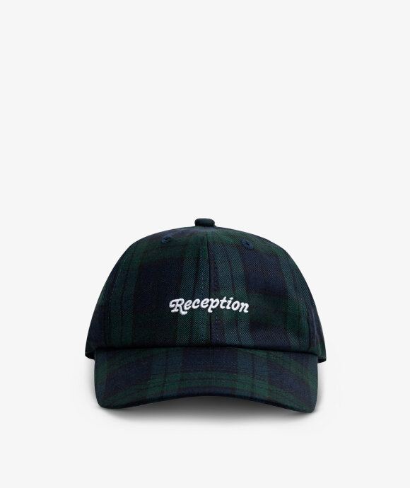 Reception - Tartan Wool 6 Panel Cap