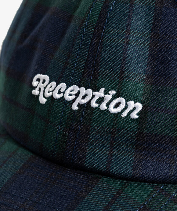 Reception - Tartan Wool 6 Panel Cap