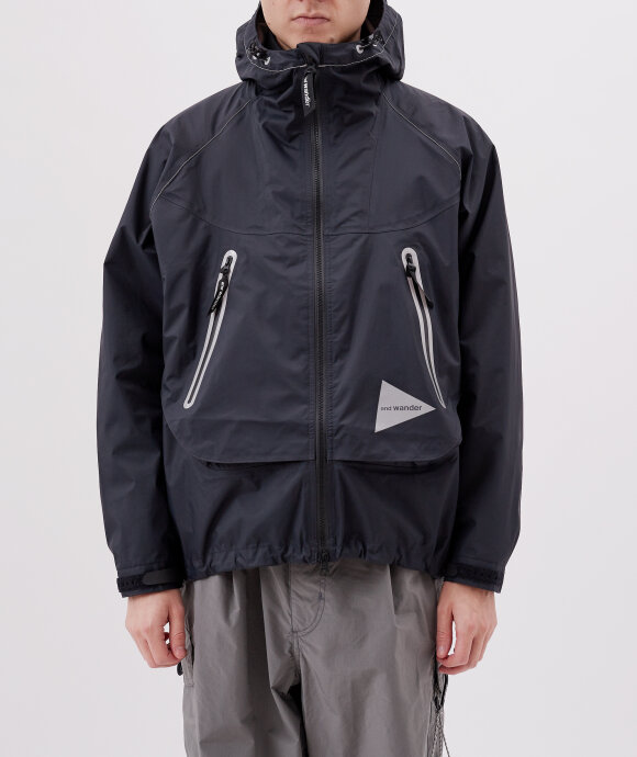 And Wander - Loose Fitting Rain Jacket