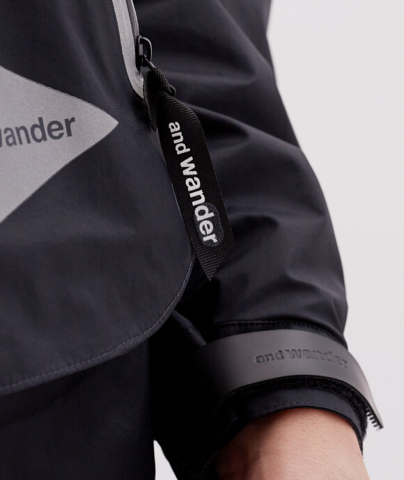 And Wander - Loose Fitting Rain Jacket
