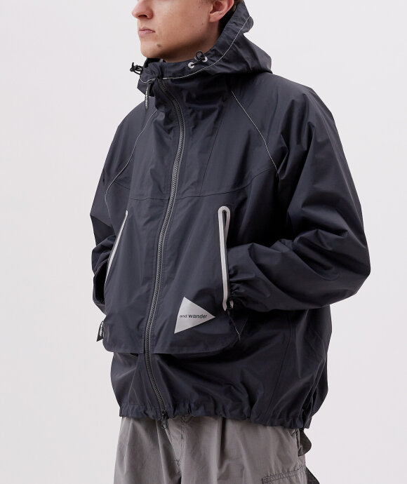 And Wander - Loose Fitting Rain Jacket