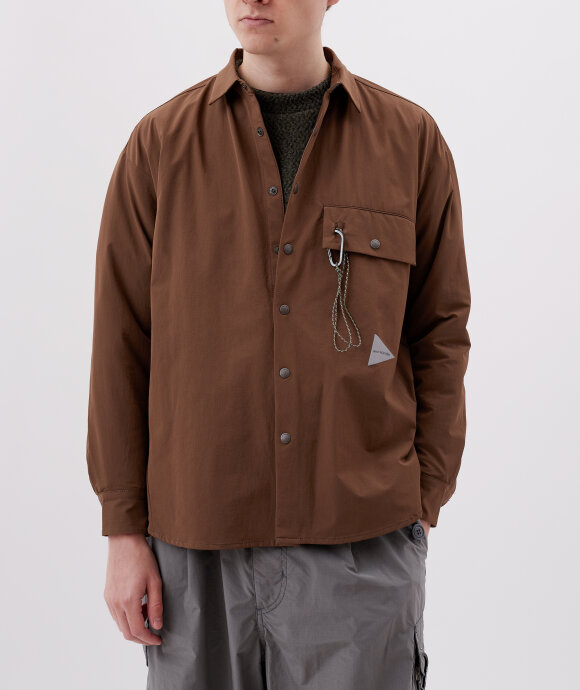 And Wander - Light Cloth Shirt